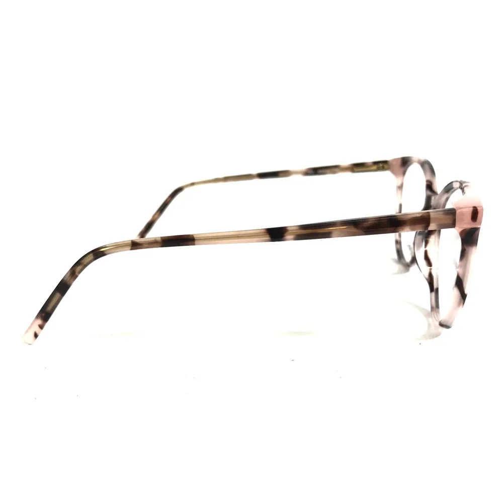 DKNY Eyeglasses Frames DK5003 265 Pink Tortoise Cat Eye Full Rim 53-16-135